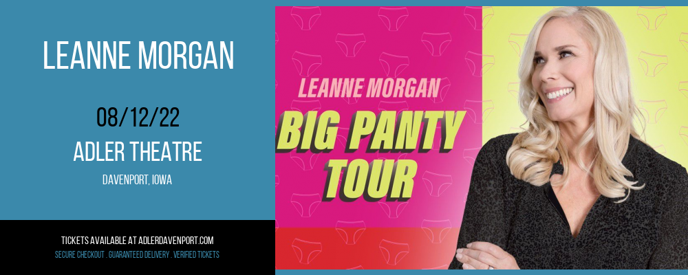 Leanne Morgan at Adler Theatre tickets Leanne Morgan at Adler Theatre