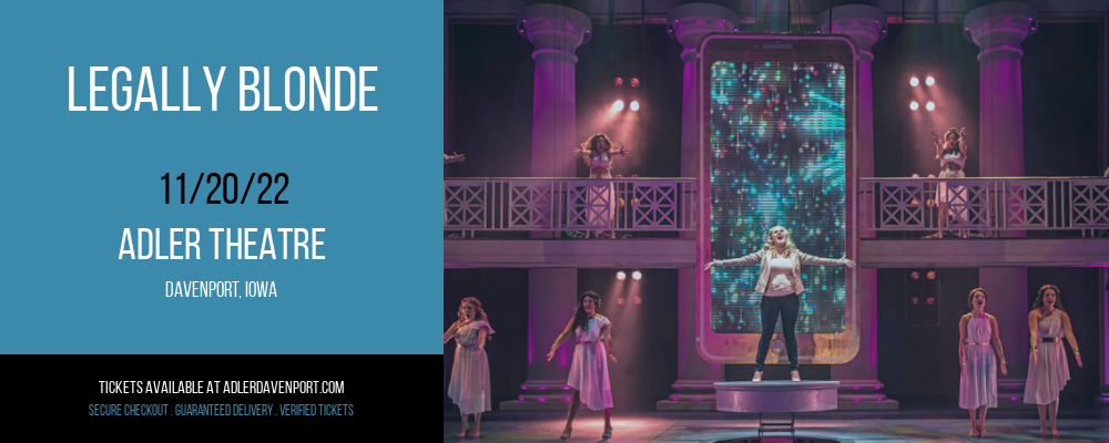 Legally Blonde at Adler Theatre tickets Legally Blonde at Adler Theatre