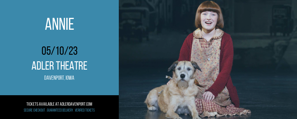 Annie at Adler Theatre tickets Annie at Adler Theatre