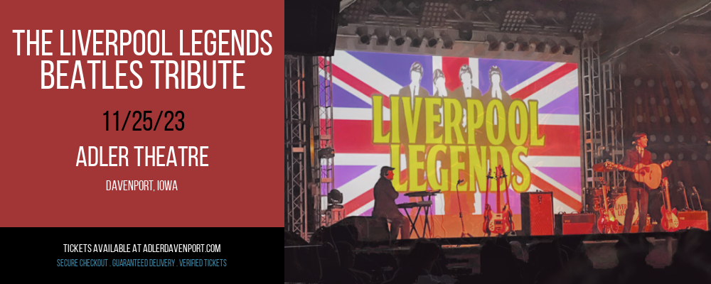 The Liverpool Legends - Beatles Tribute at Adler Theatre