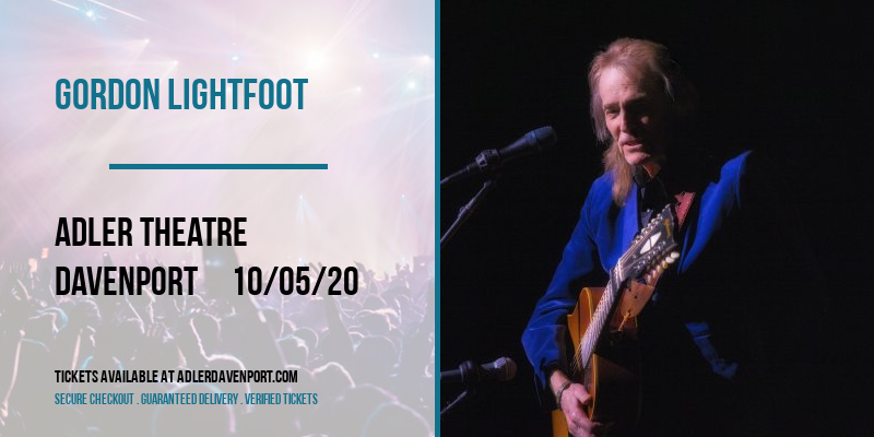 Gordon Lightfoot at Adler Theatre tickets Gordon Lightfoot at Adler Theatre