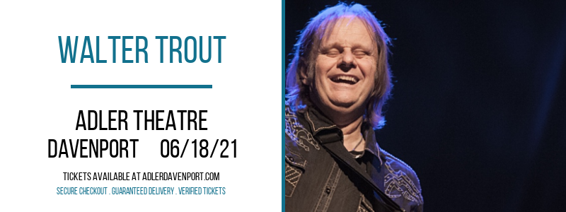 Walter Trout at Adler Theatre tickets Walter Trout at Adler Theatre