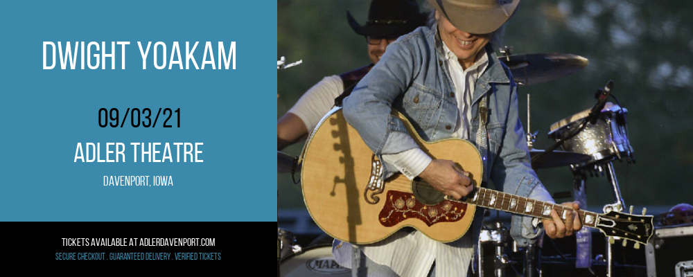 Dwight Yoakam at Adler Theatre tickets Dwight Yoakam at Adler Theatre