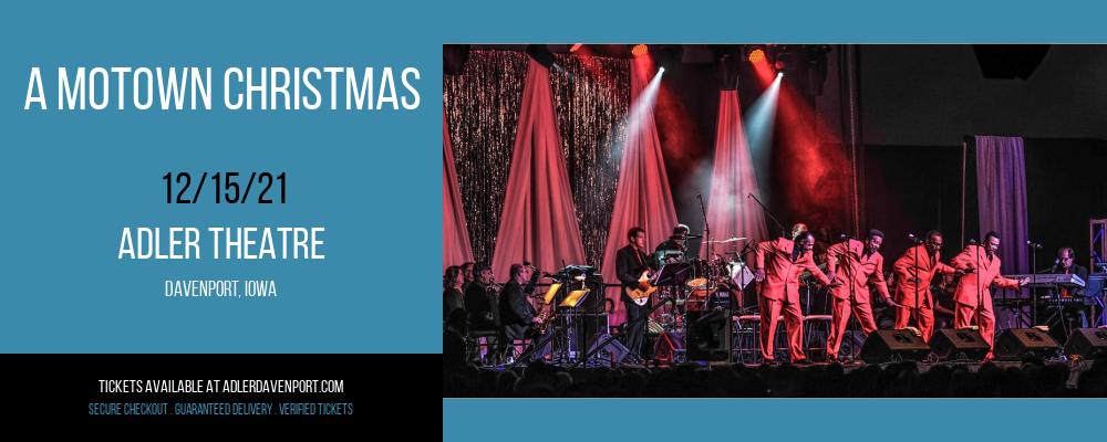 A Motown Christmas at Adler Theatre tickets A Motown Christmas at Adler Theatre