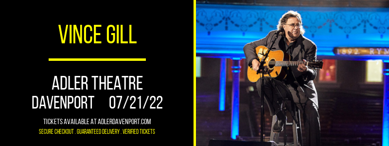 Vince Gill at Adler Theatre