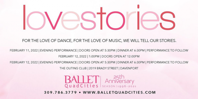 Ballet Quad Cities: Our Will to Love at Adler Theatre