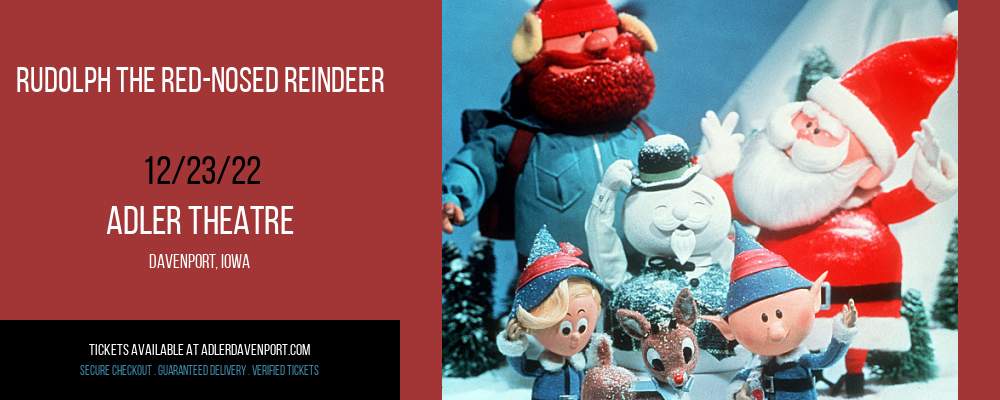 Rudolph The Red-Nosed Reindeer at Adler Theatre tickets Rudolph The Red-Nosed Reindeer at Adler Theatre