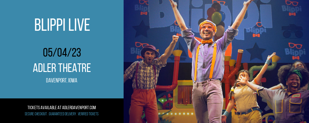 Blippi Live at Adler Theatre tickets Blippi Live at Adler Theatre