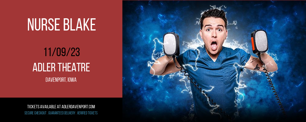 Nurse Blake at Adler Theatre tickets Nurse Blake at Adler Theatre