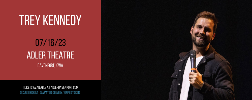 Trey Kennedy at Adler Theatre tickets Trey Kennedy at Adler Theatre