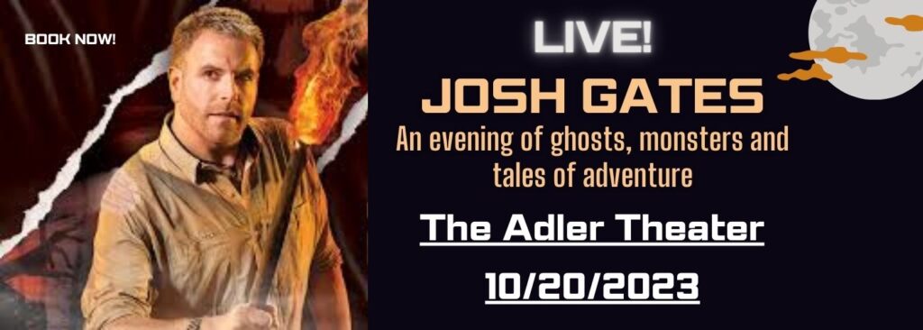 Josh Gates at Adler Theatre