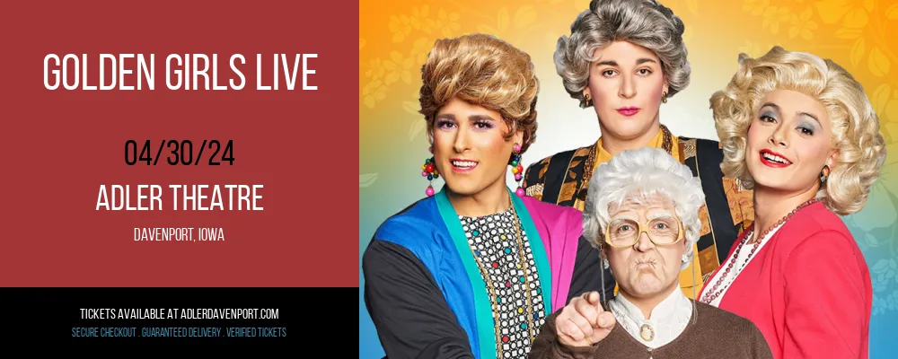 Golden Girls Live at Adler Theatre